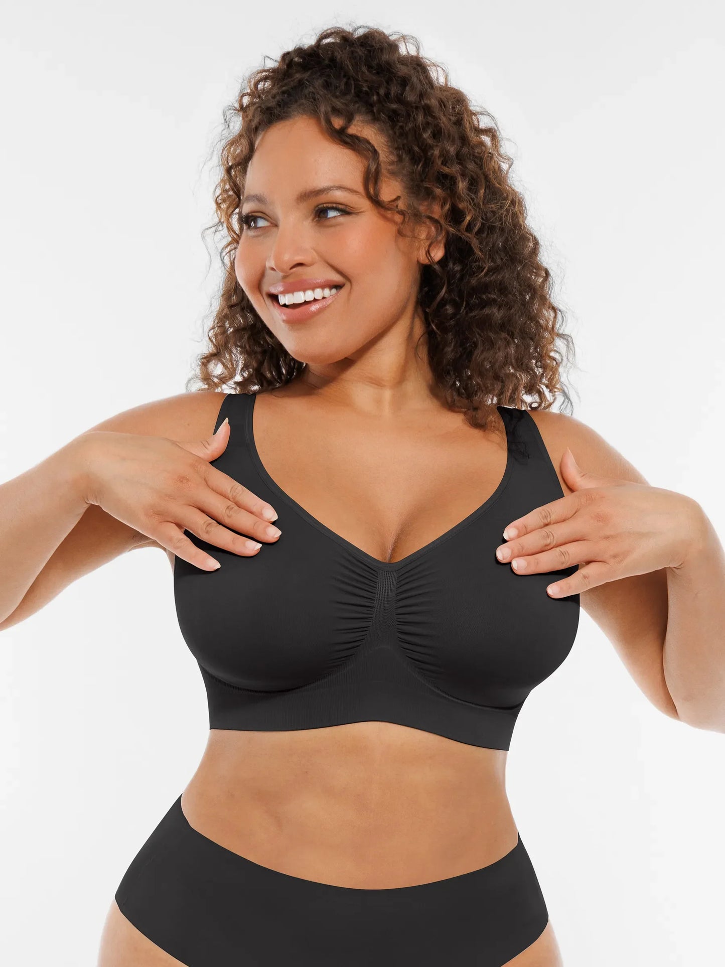 Willluxe Wire-Free Wide Straps Comfort Bra [BOGO]