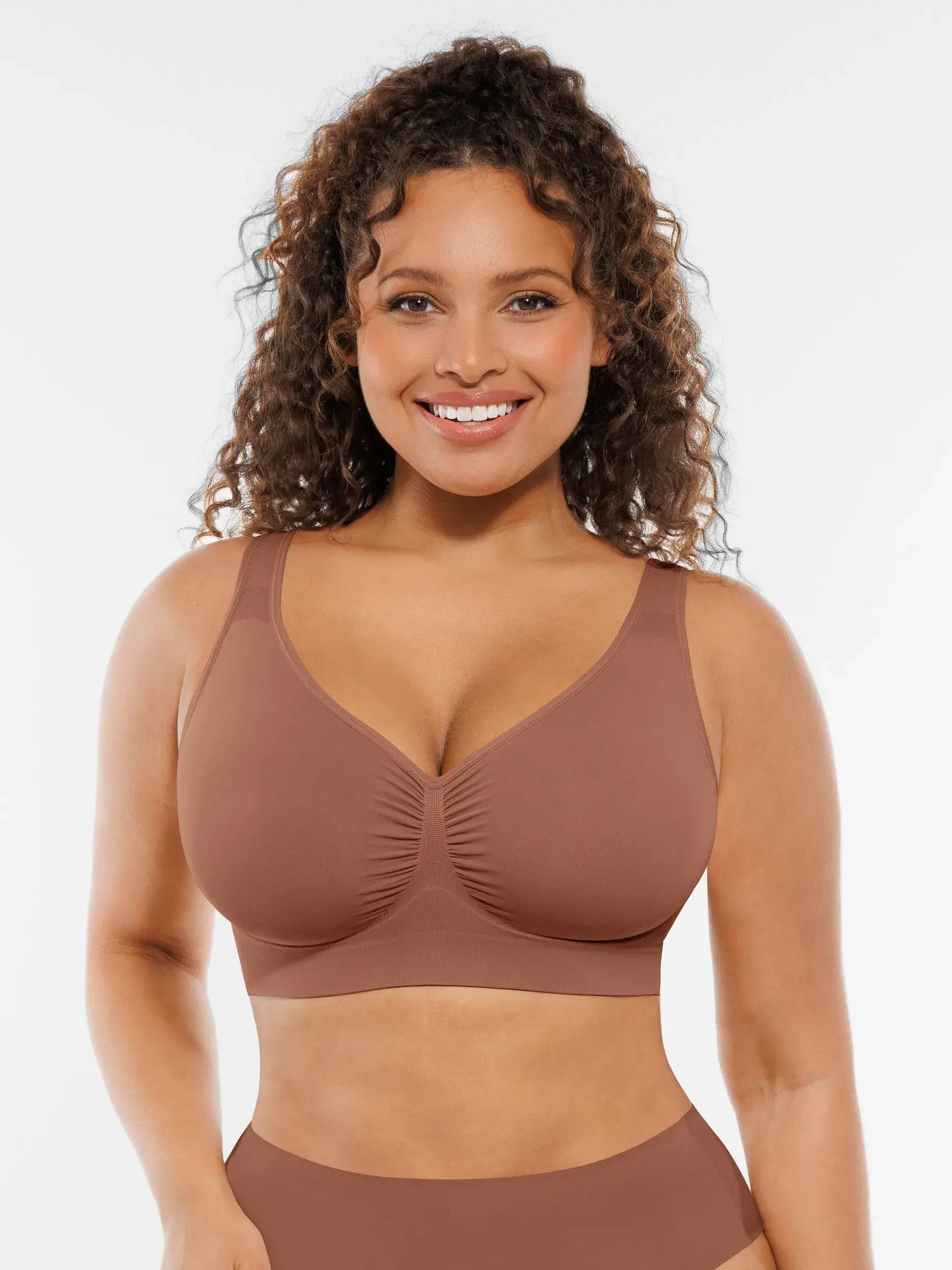 Willluxe Wire-Free Wide Straps Comfort Bra [BOGO]