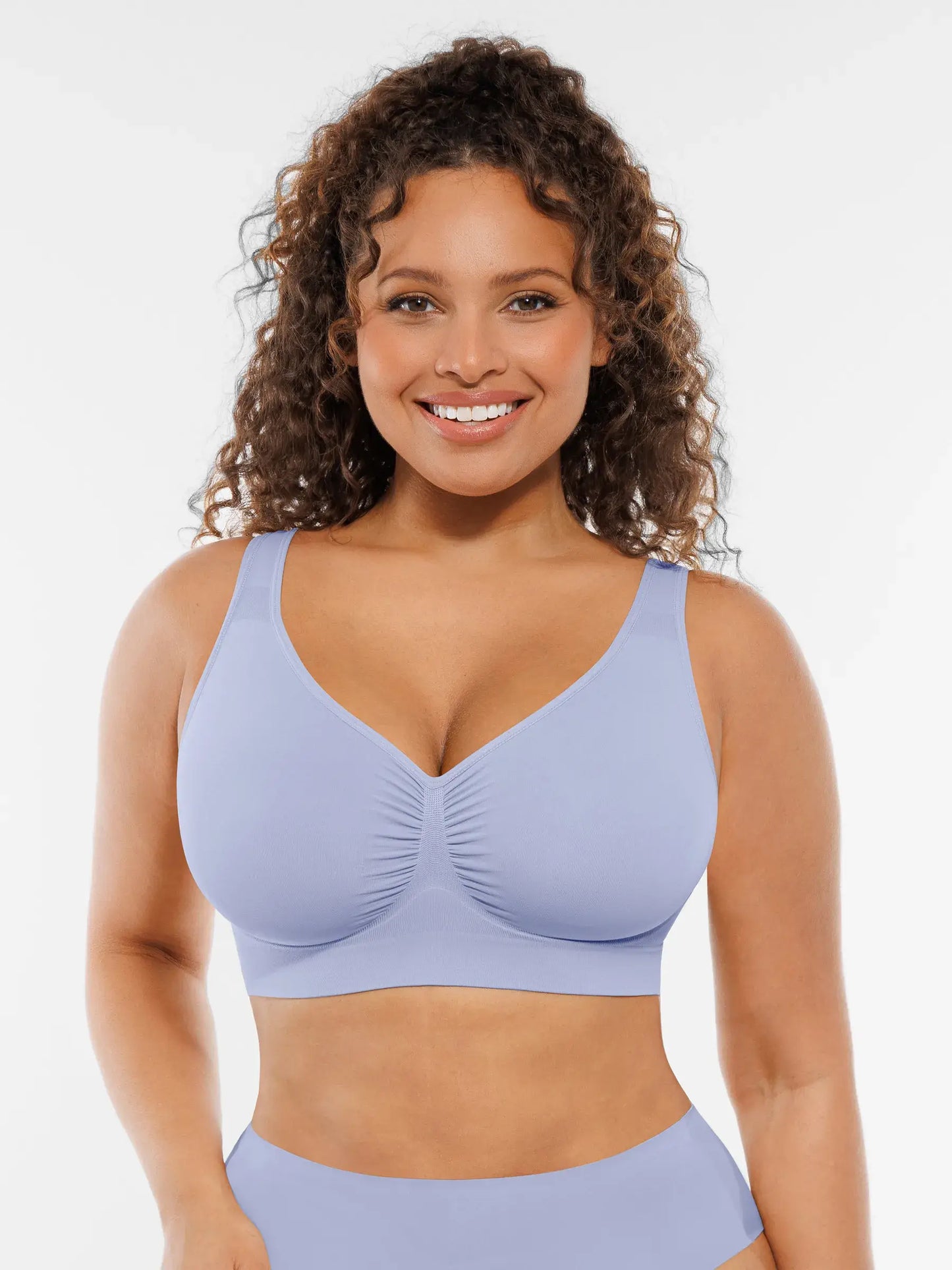 Willluxe Wire-Free Wide Straps Comfort Bra [BOGO]