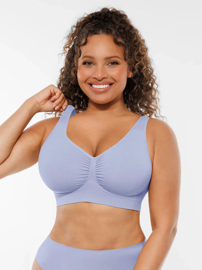 Willluxe Wire-Free Wide Straps Comfort Bra [BOGO]