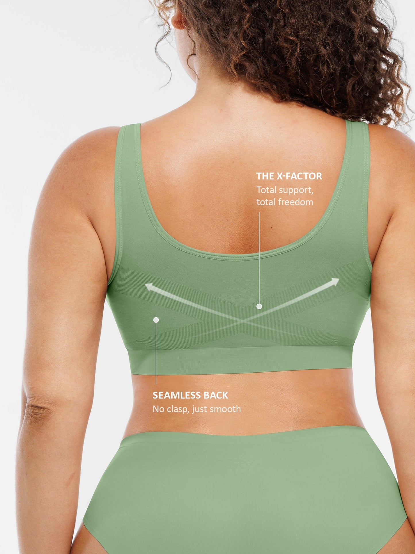 Willluxe Wire-Free Wide Straps Comfort Bra [BOGO]