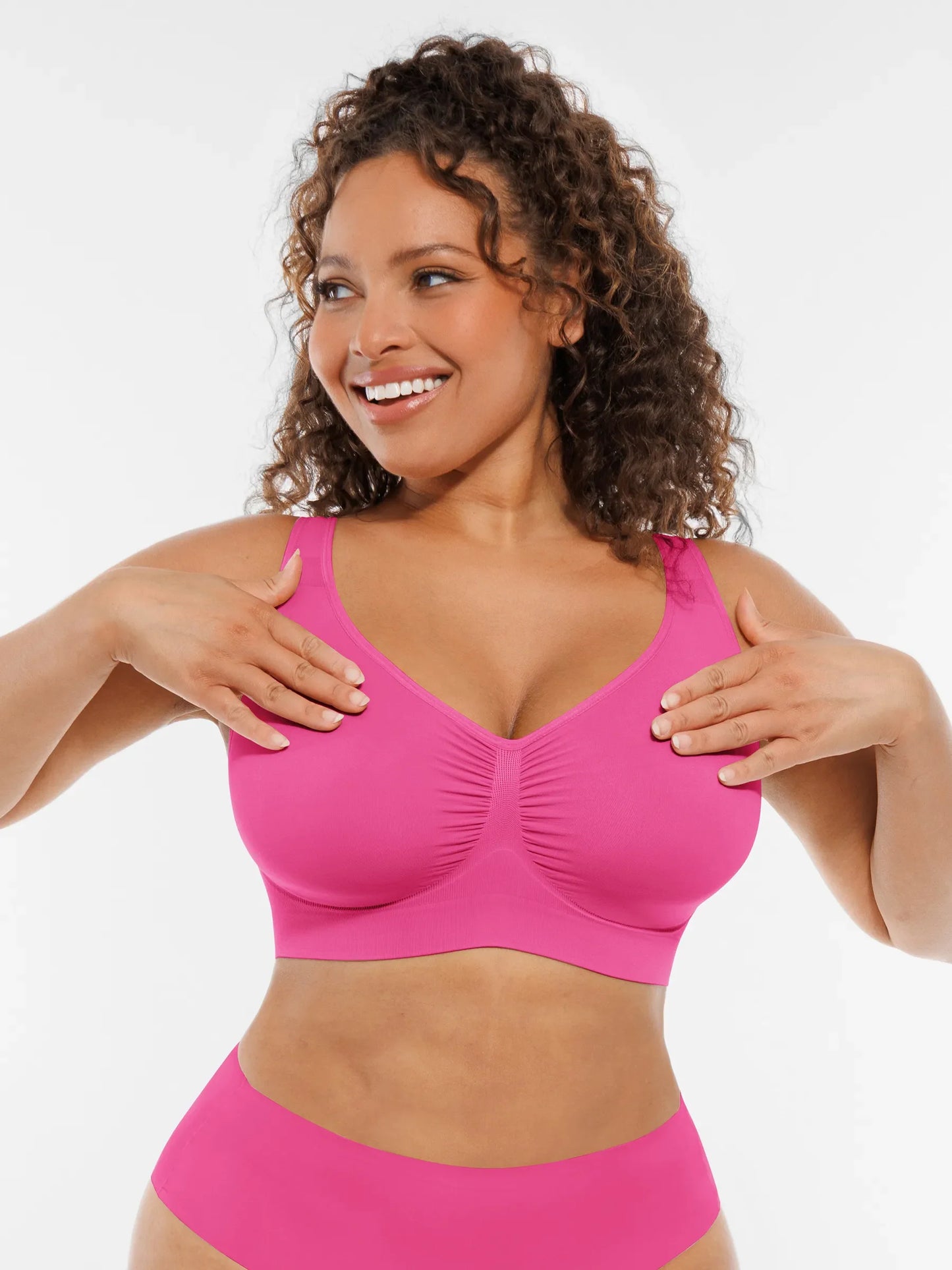 Willluxe Wire-Free Wide Straps Comfort Bra [BOGO]