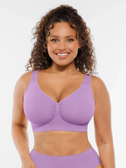 Willluxe Wire-Free Wide Straps Comfort Bra [BOGO]