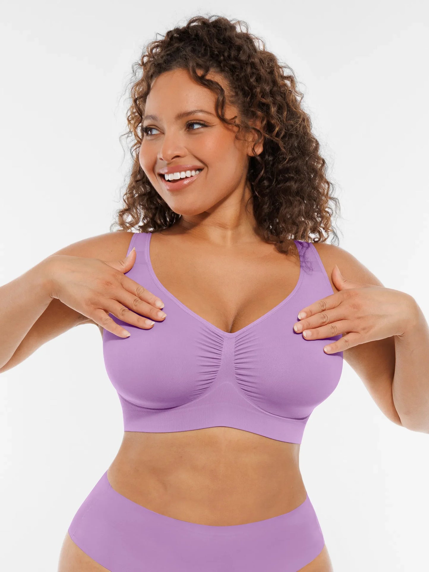 Willluxe Wire-Free Wide Straps Comfort Bra [BOGO]