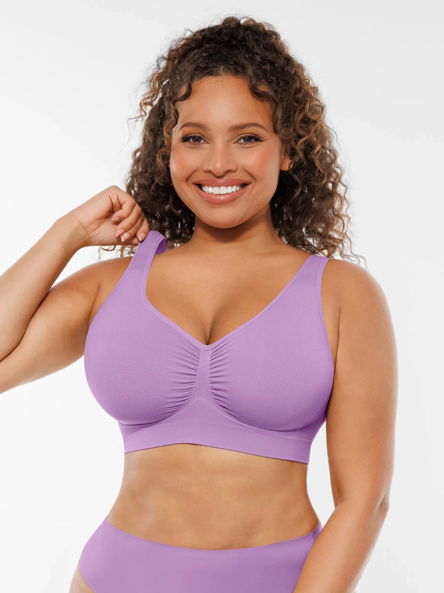 Willluxe Wire-Free Wide Straps Comfort Bra [BOGO]