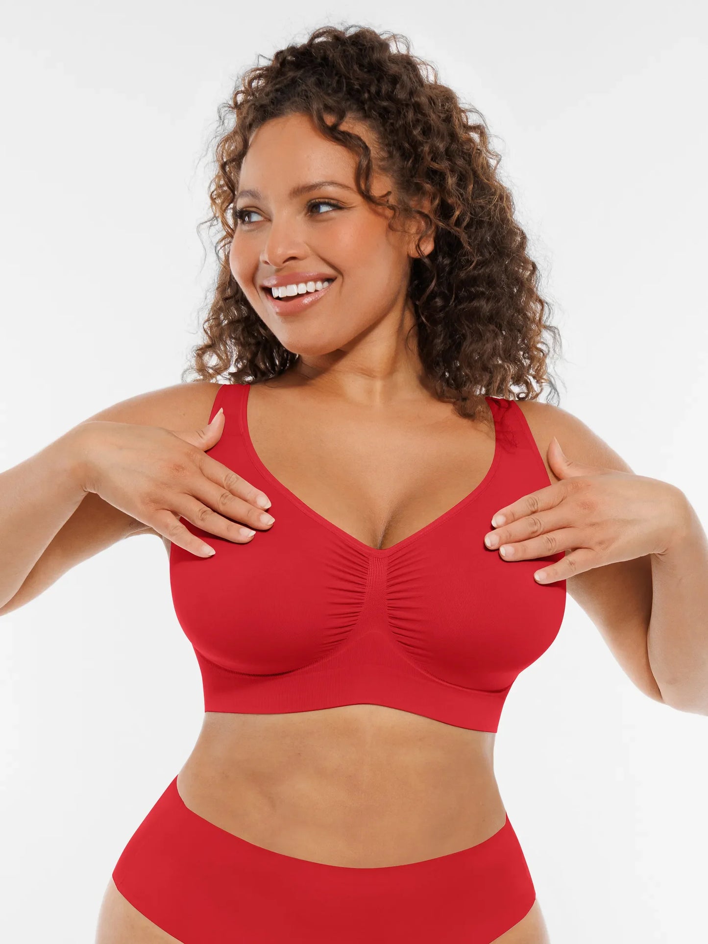 Willluxe Wire-Free Wide Straps Comfort Bra [BOGO]