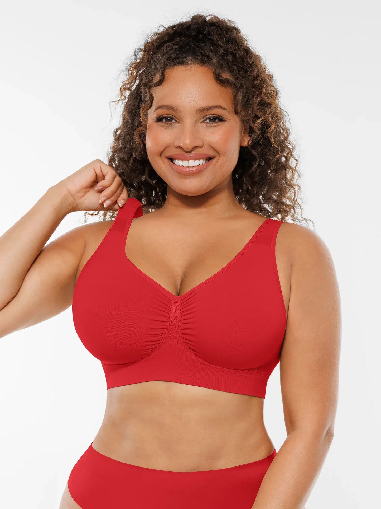 Willluxe Wire-Free Wide Straps Comfort Bra [BOGO]