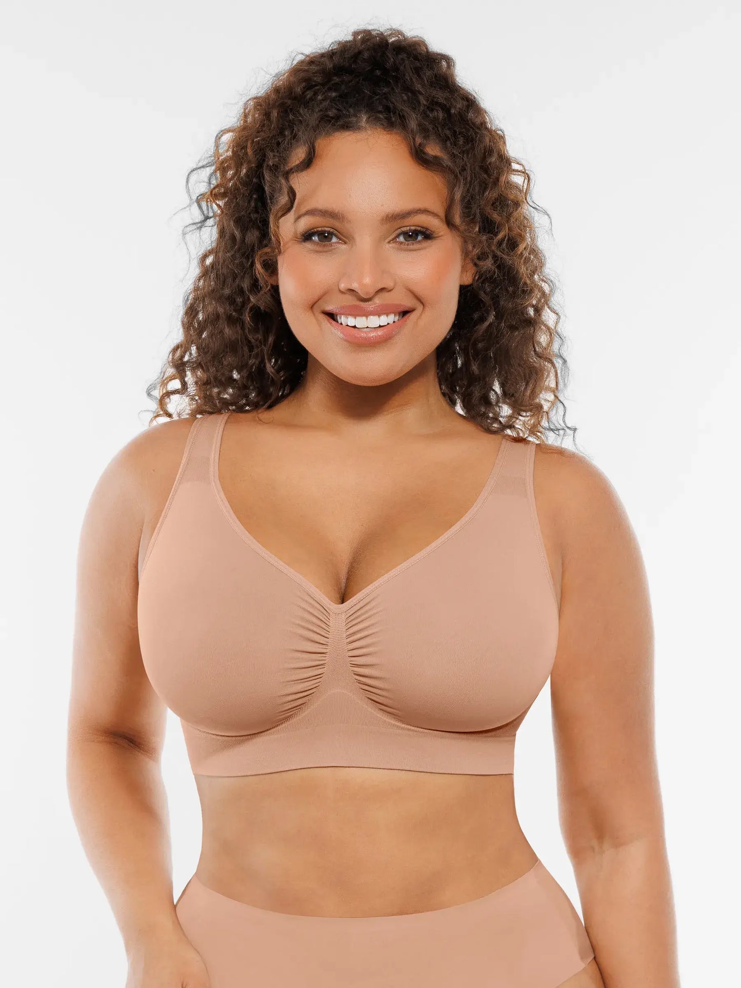 Willluxe No Underwire Wide Straps Everyday Bra Bundle