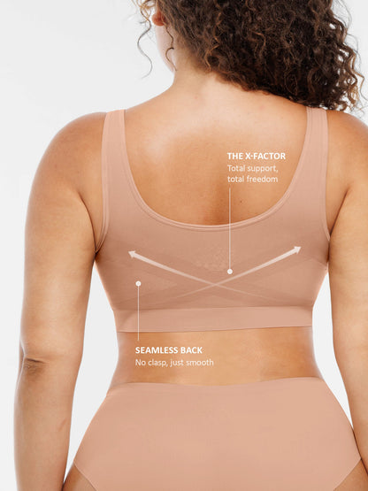 Willluxe Wire-Free Wide Straps Comfort Bra [BOGO]