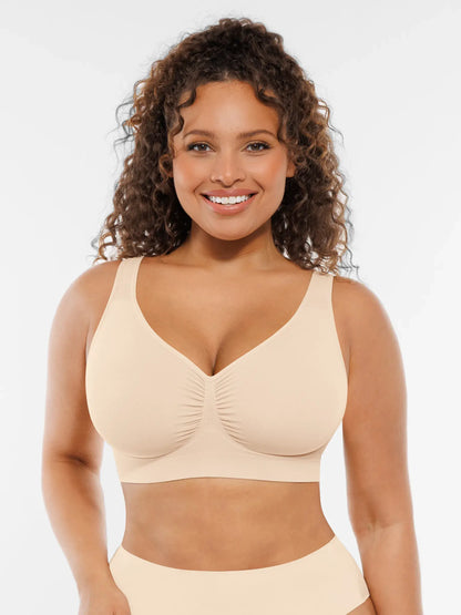 Willluxe Wire-Free Wide Straps Comfort Bra [BOGO]