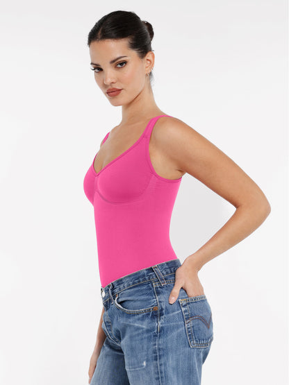 Willluxe Soft-Touch Bodysuit Top