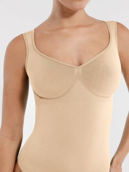 Willluxe Soft-Touch Bodysuit Top