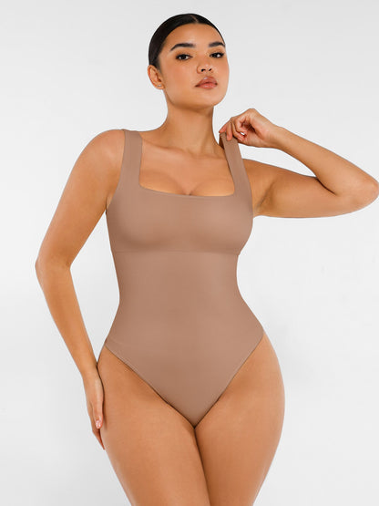 Willluxe Seamless Shapewear Thong Bodysuit