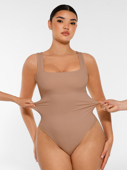 Willluxe Seamless Shapewear Thong Bodysuit