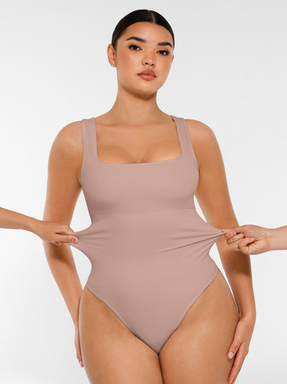 Willluxe Seamless Shapewear Thong Bodysuit