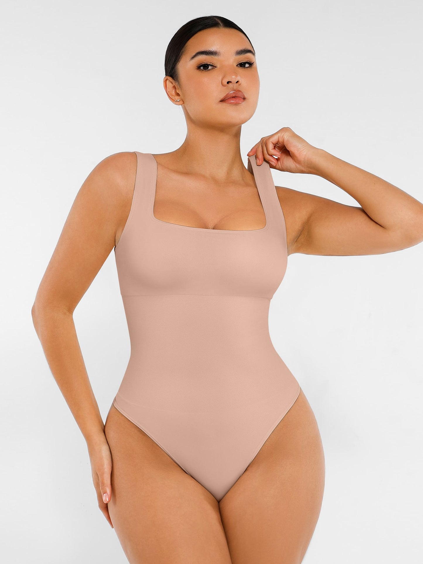 Willluxe Seamless Shapewear Thong Bodysuit