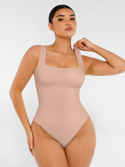 Willluxe Seamless Shapewear Thong Bodysuit
