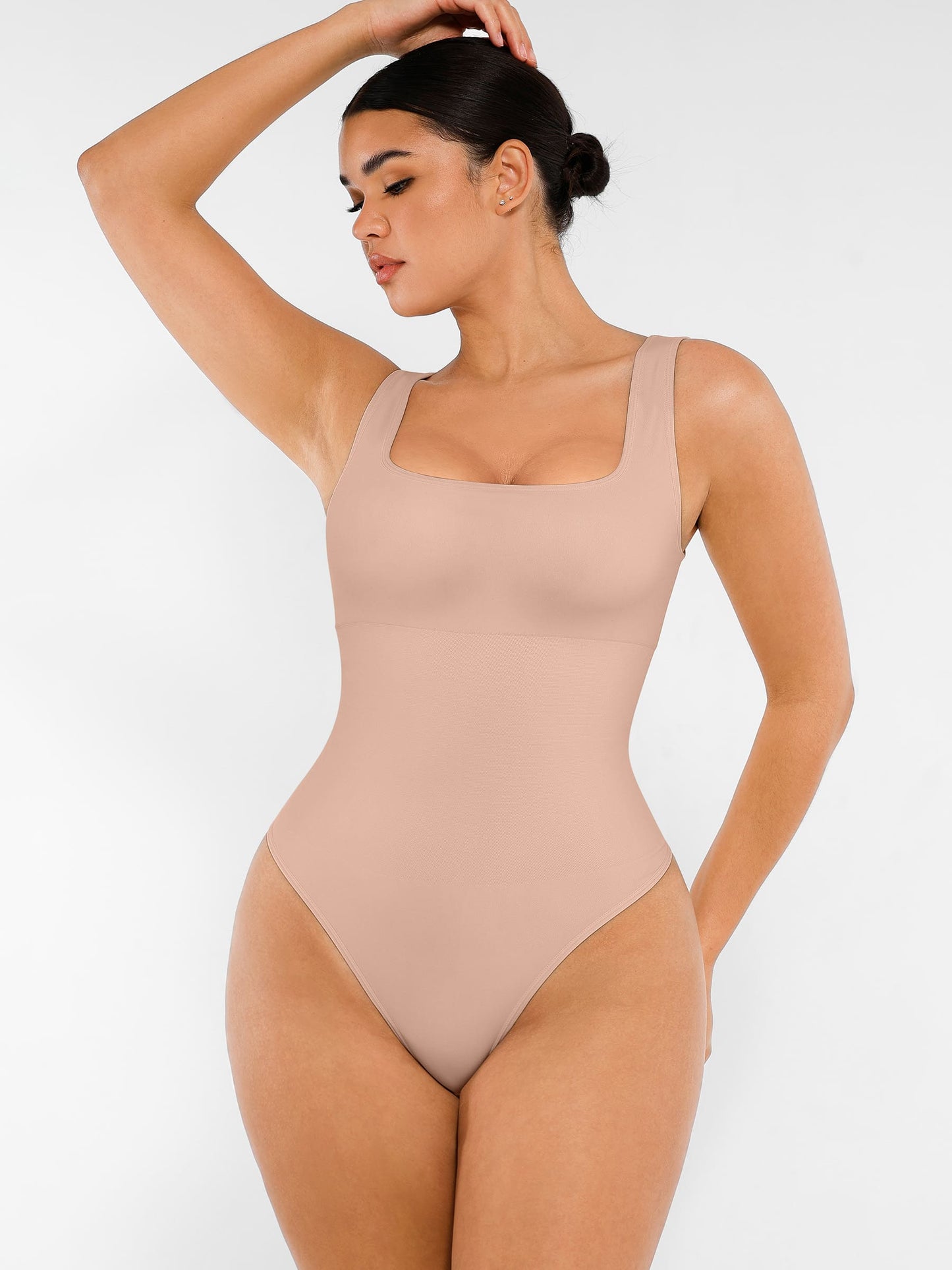 Willluxe Seamless Shapewear Thong Bodysuit