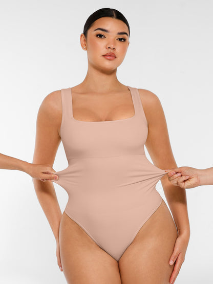 Willluxe Seamless Shapewear Thong Bodysuit