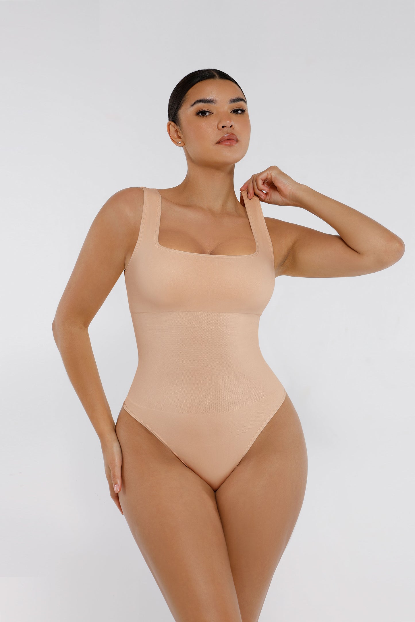 Willluxe Seamless Shapewear Thong Bodysuit