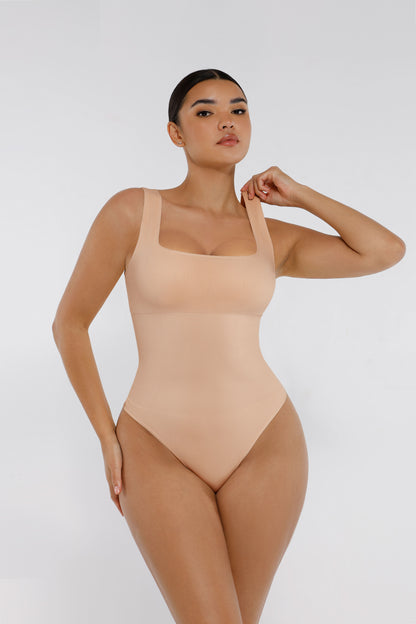 Willluxe Seamless Shapewear Thong Bodysuit