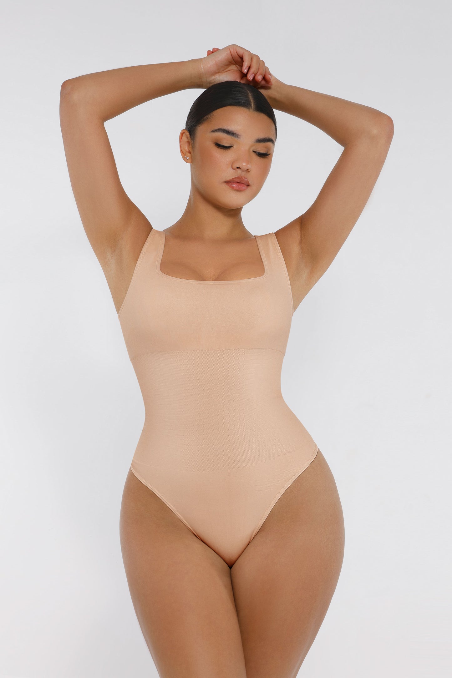 Willluxe Seamless Shapewear Thong Bodysuit