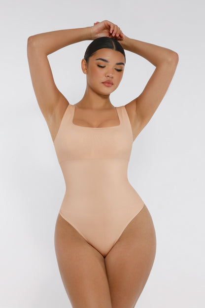 Willluxe Seamless Shapewear Thong Bodysuit