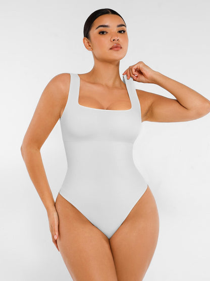Willluxe Seamless Shapewear Thong Bodysuit
