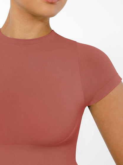 Willluxe Seamless Crew Neck Bodysuits