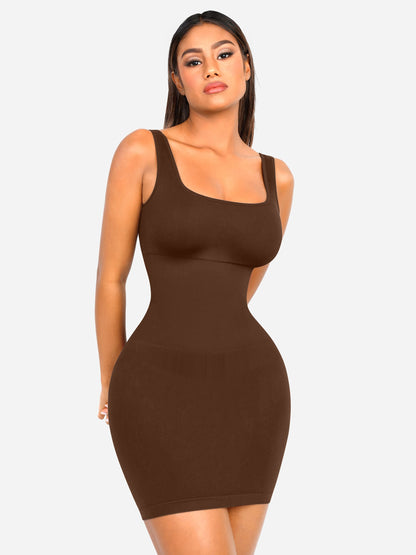Willluxe Seamless Square Neck Shaping Dress