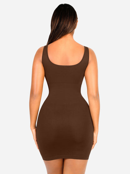 Willluxe Seamless Square Neck Shaping Dress