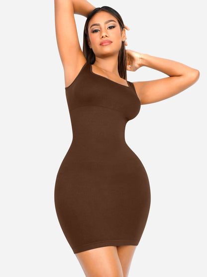 Willluxe Seamless Square Neck Shaping Dress