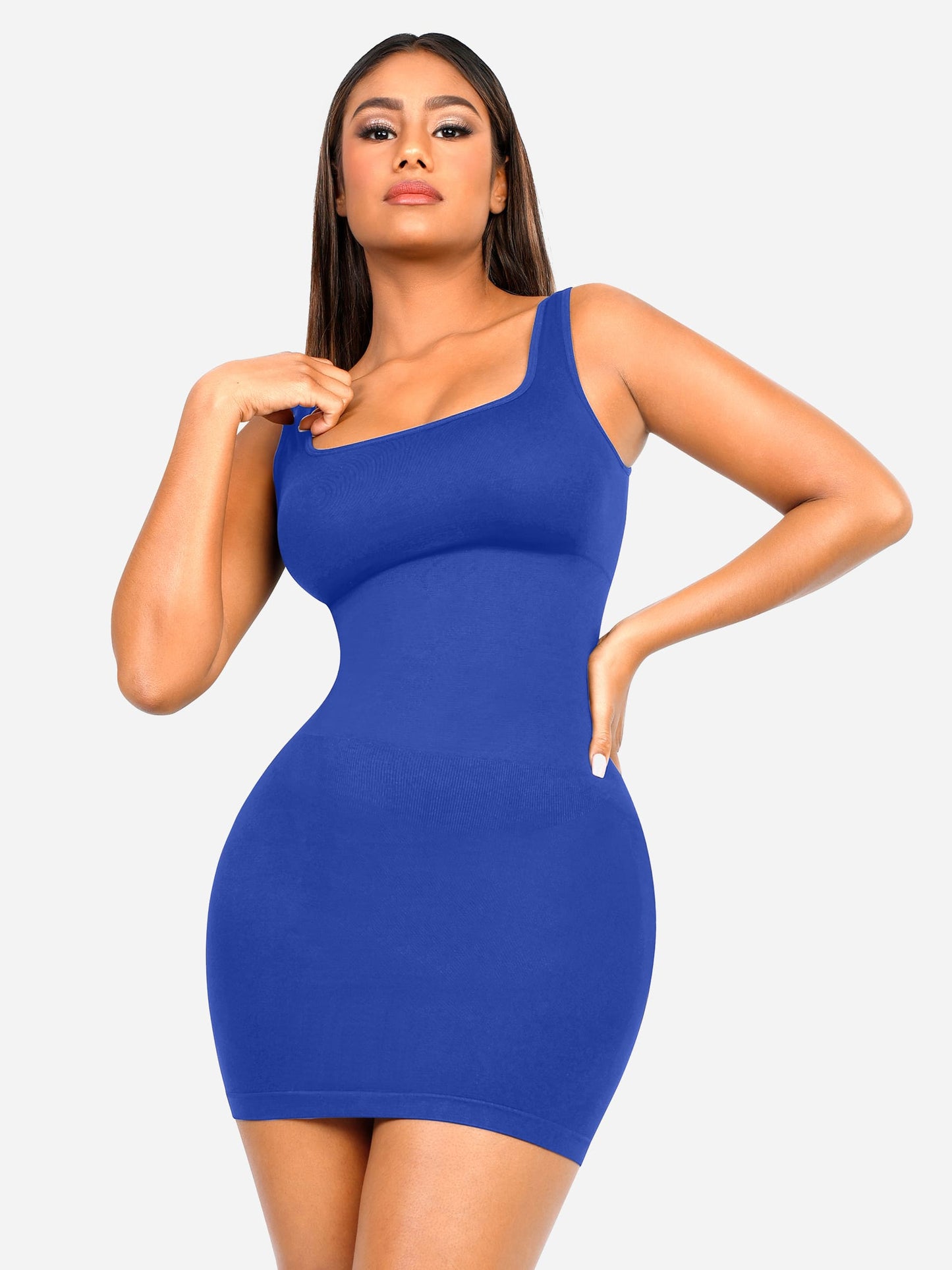 Willluxe Seamless Square Neck Shaping Dress