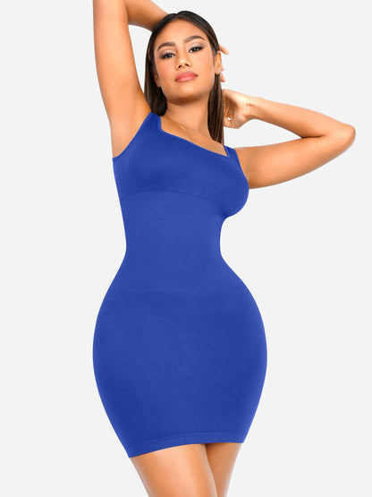 Willluxe Seamless Square Neck Shaping Dress