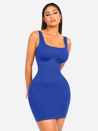 Willluxe Seamless Square Neck Shaping Dress