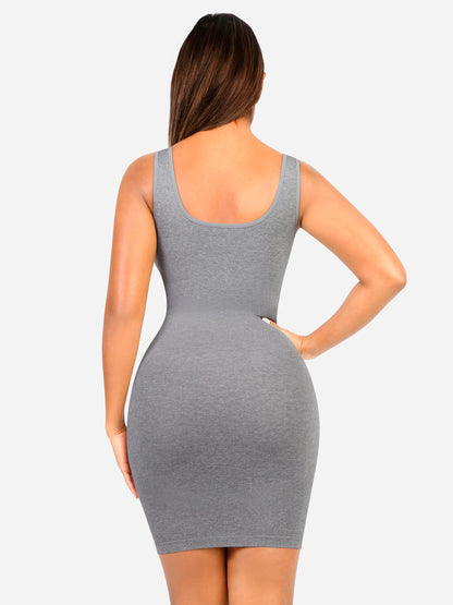 Willluxe Seamless Square Neck Shaping Dress