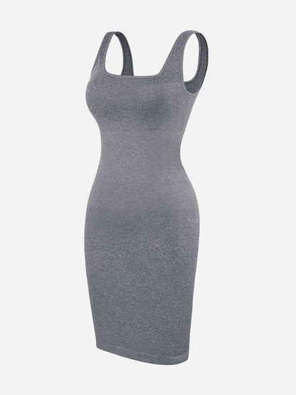 Willluxe Seamless Square Neck Shaping Dress