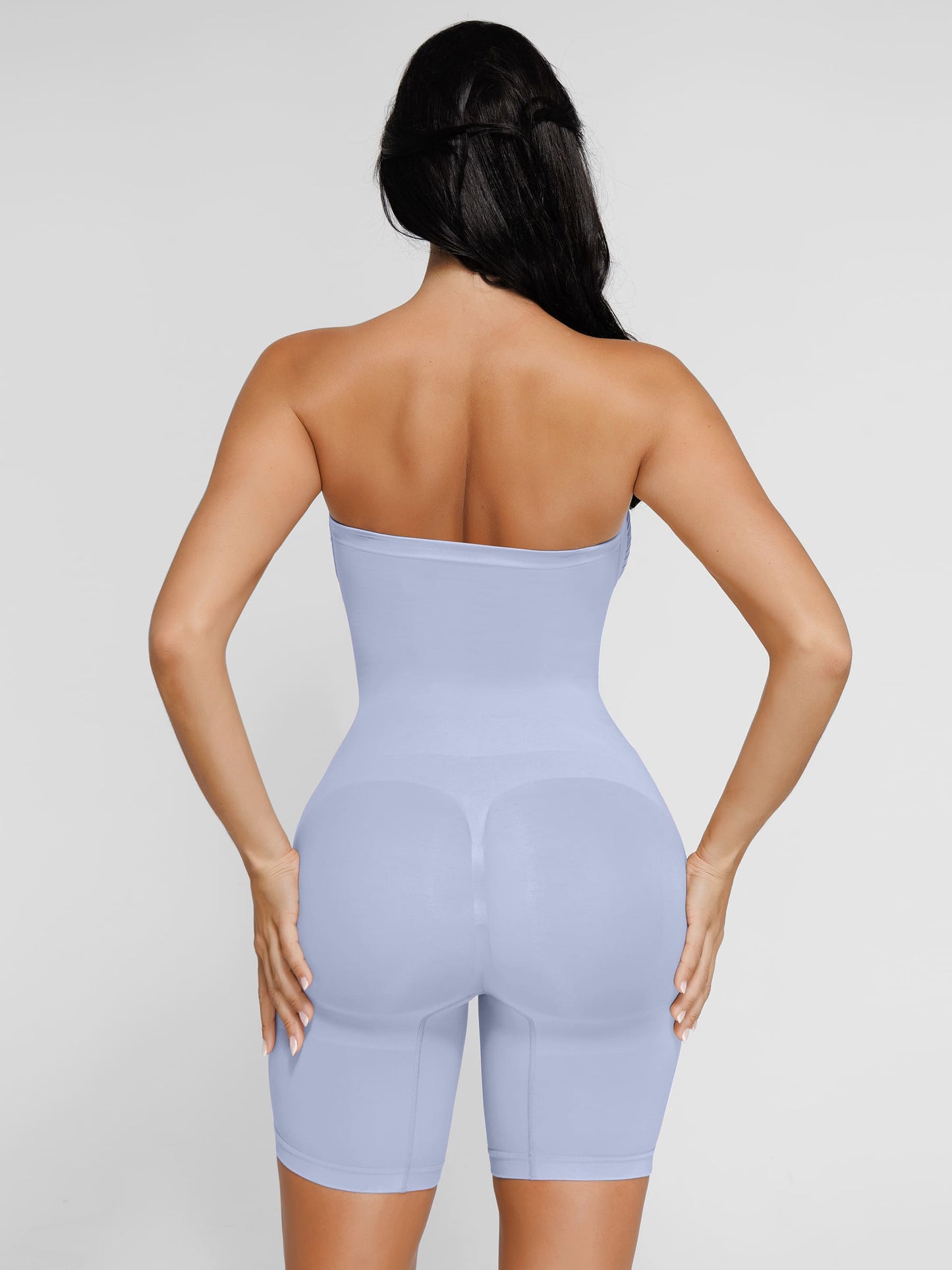 Willluxe Seamless Strapless Bodysuit with Removable Straps