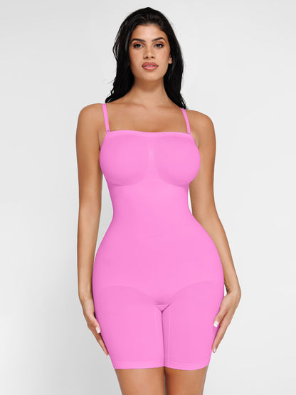 Willluxe Seamless Strapless Bodysuit with Removable Straps