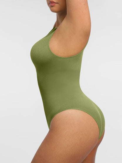 Willluxe Seamless Tummy Control Invisible Zipper Shaping Bodysuit