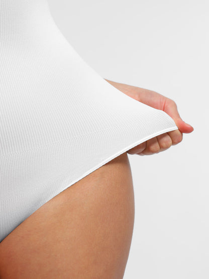 Willluxe Seamless Tummy Control Invisible Zipper Shaping Bodysuit