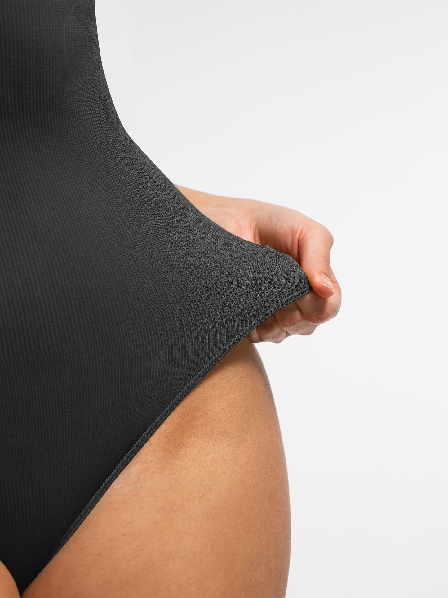 Willluxe Tummy-Shaping Seamless Zipper Bodysuit