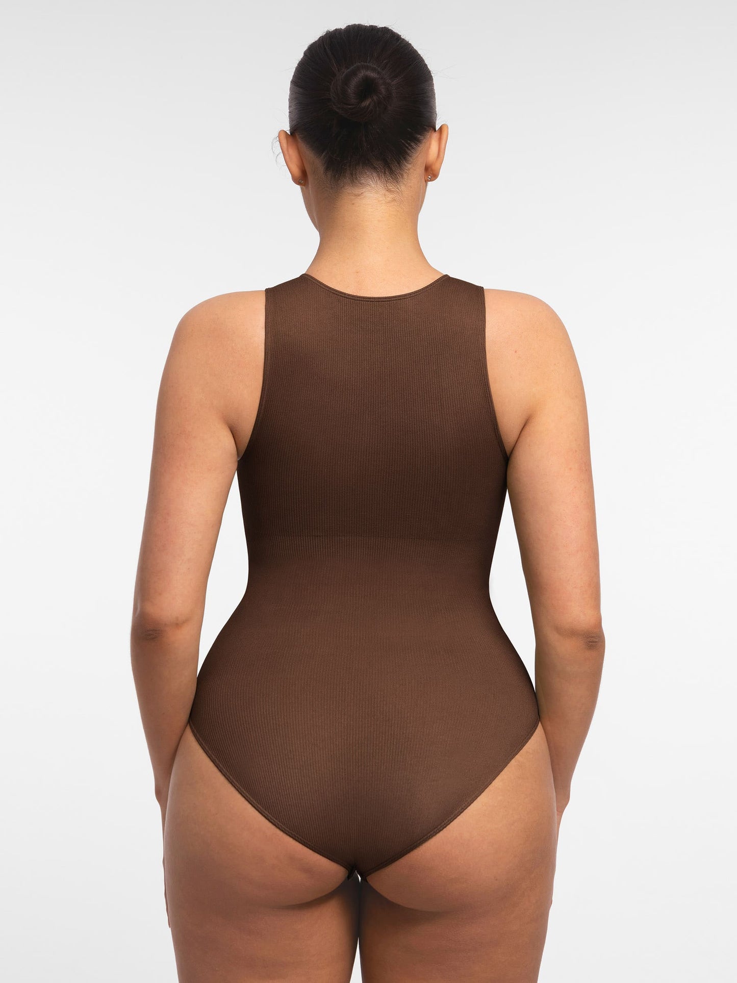 Willluxe Seamless Tummy Control Invisible Zipper Shaping Bodysuit