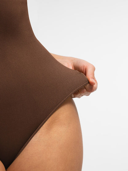 Willluxe Tummy-Shaping Seamless Zipper Bodysuit