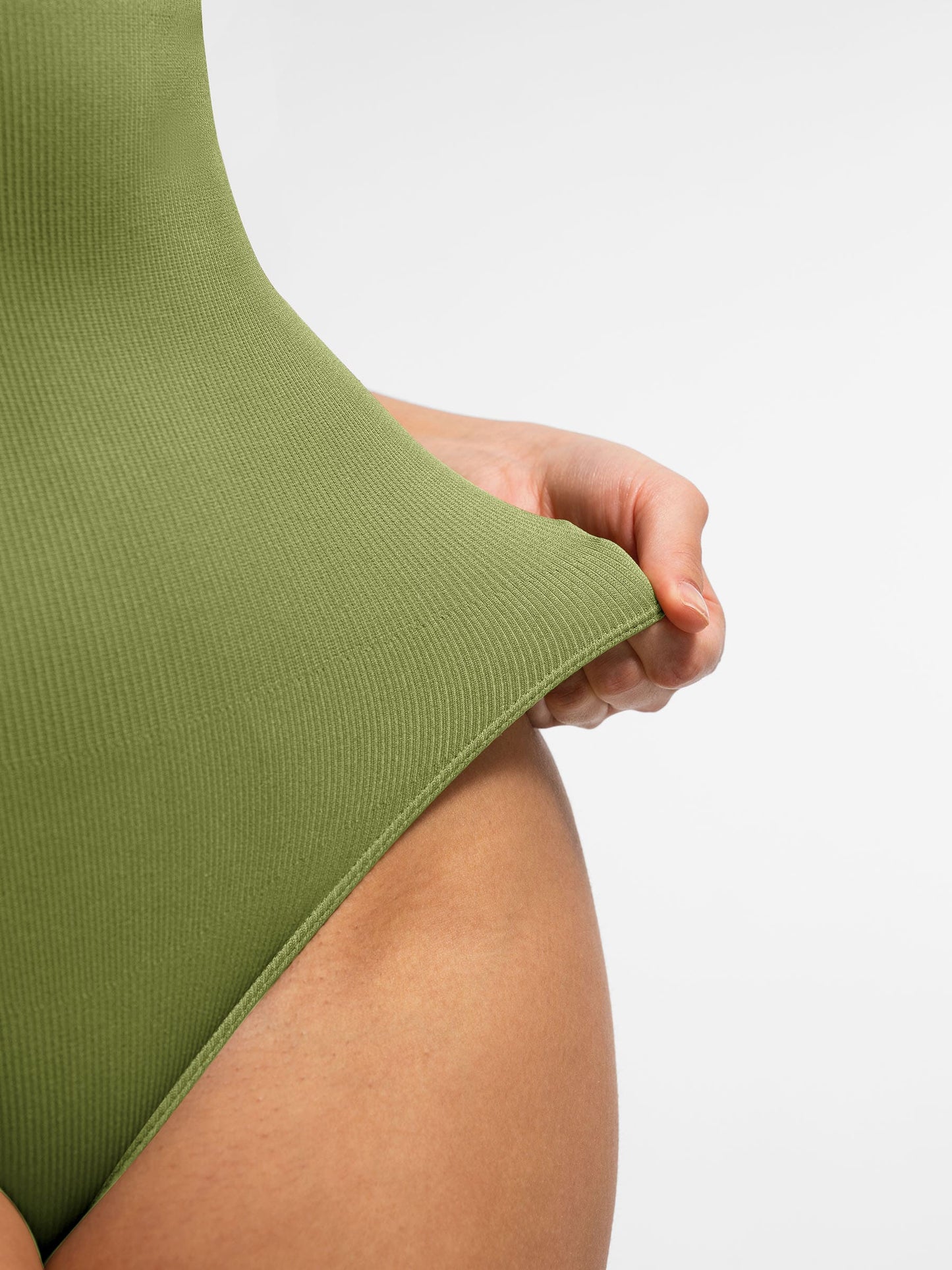 Willluxe Tummy-Shaping Seamless Zipper Bodysuit