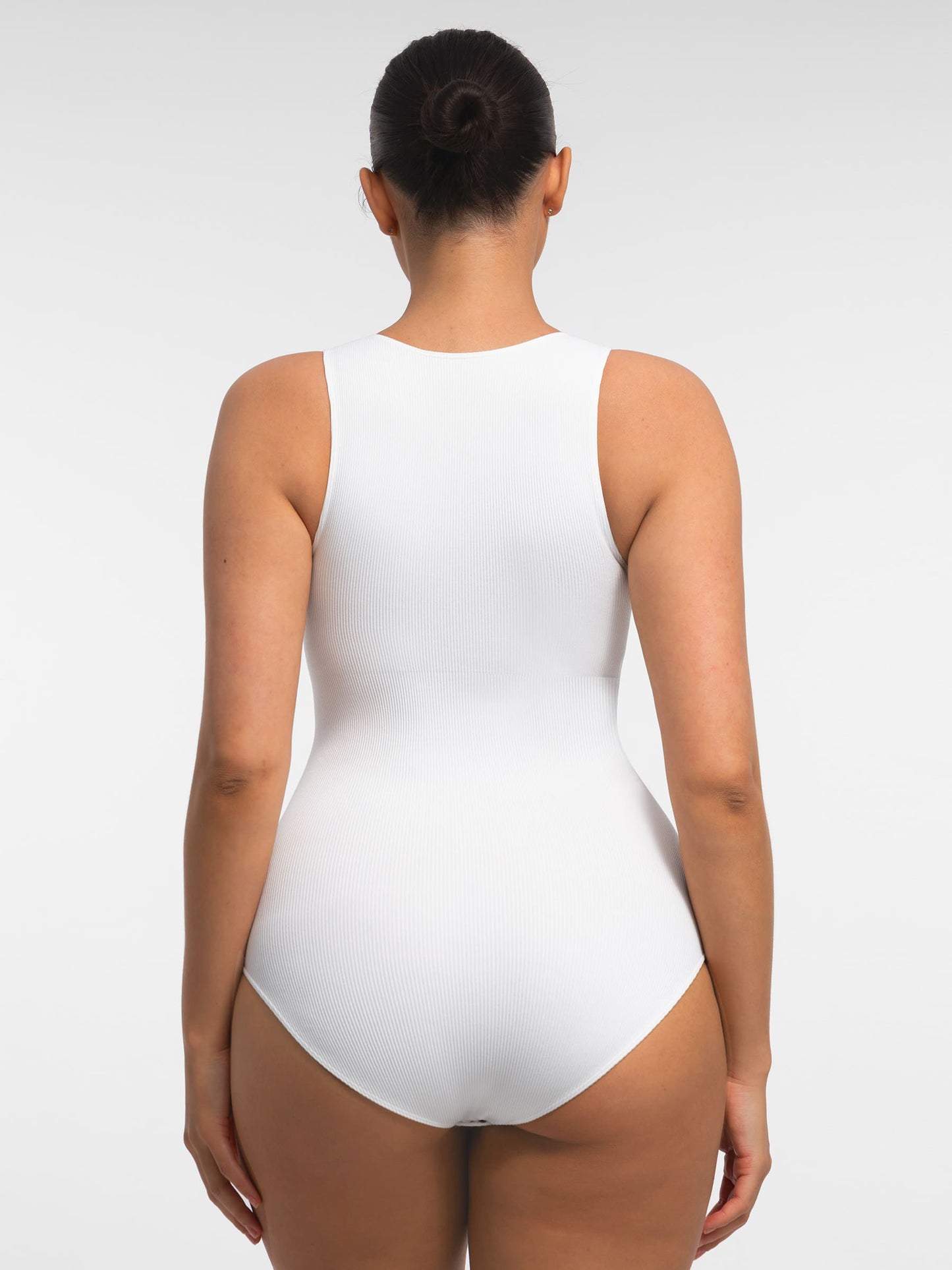 Willluxe Seamless Tummy Control Invisible Zipper Shaping Bodysuit