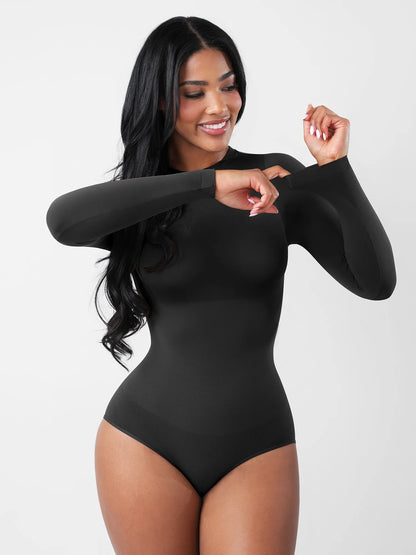 Willluxe Seamless Ultra-Soft Crew Neck Bodysuit