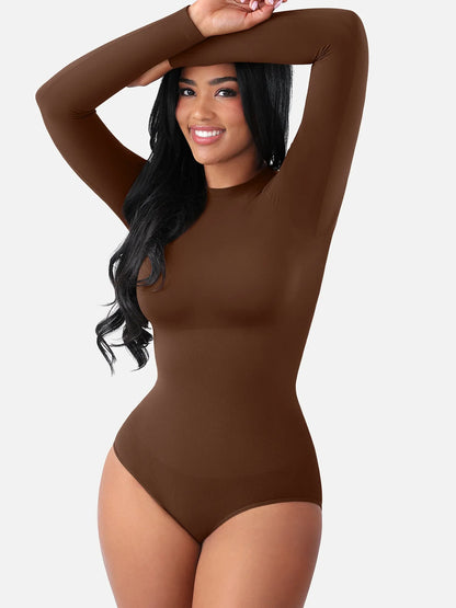Willluxe Seamless Ultra-Soft Crew Neck Bodysuit