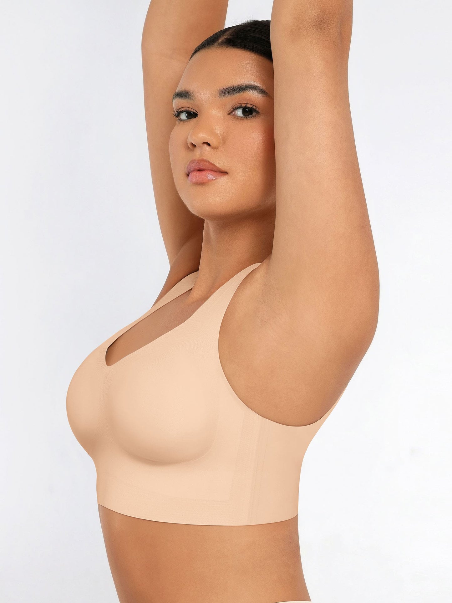 Willluxe Seamless V Neck Comfort Fit Everyday Bra