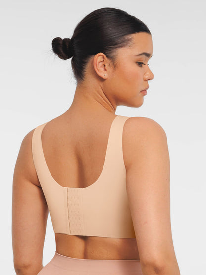 Willluxe Seamless V Neck Comfort Fit Everyday Bra